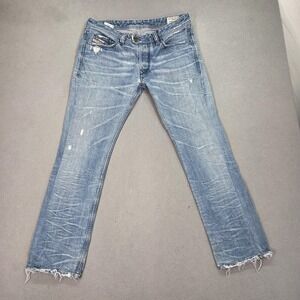 Diesel Light Blue Bootcut Jeans for Men